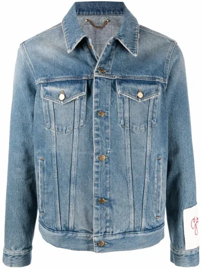 GOLDEN GOOSE BLUE DENIM JACKET