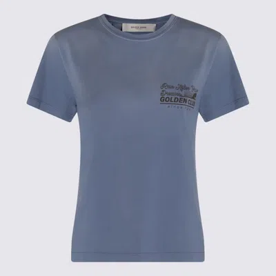 Golden Goose Blue Cotton T-shirt