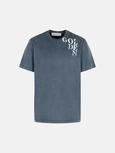 Golden Goose Blue Cotton T-shirt