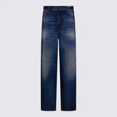 Golden Goose Jeans Blue And Green