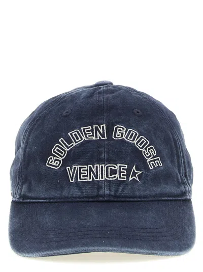 Golden Goose Blue Journey Logo Baseball Hat