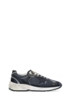 GOLDEN GOOSE BLUE LEATHER SNEAKERS