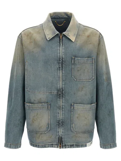 GOLDEN GOOSE BLUE MACKENZIE DENIM JACKET