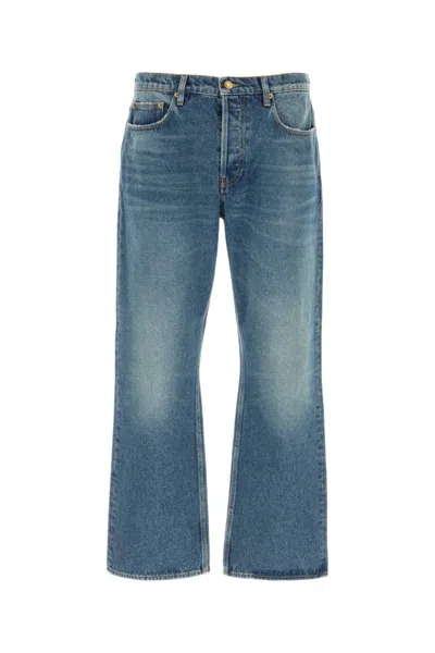 GOLDEN GOOSE BLUE SKATE JEANS