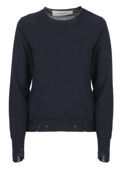 Golden Goose Blue Wool Sweater