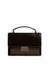 Golden Goose Flip Shoulder Bag In Negro