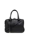 Golden Goose Life Black Sheepskin Bag And Gold Details