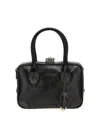Golden Goose Deluxe Brand Logo Printed Zipped Tote Bag In Black