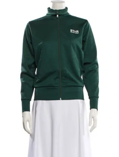 Pre-owned Golden Goose Bomber Jacket In Green