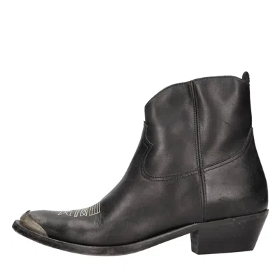 Golden Goose Boots Black In Nero Scuri