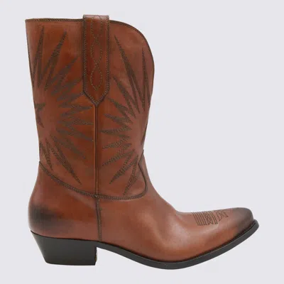 Golden Goose Boots Brown
