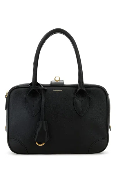GOLDEN GOOSE GOLDEN GOOSE DELUXE BRAND BLACK LEATHER VITA HANDBAG