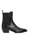 Golden Goose Debbie Beatles Ankle-length Cow Leather Boots