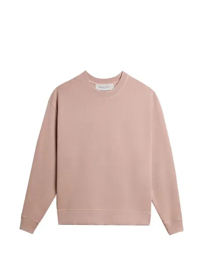 Golden Goose Boxi Sweatshirt Cotton Fleece Logo Patch In Neutral