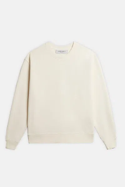 Golden Goose Men Boxi Sweatshirt Logo Patch In Neutral