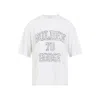 Golden Goose Journey Boxy Linen Graphic T-shirt In White