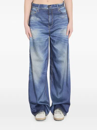 Golden Goose Boyfriend Denim Jeans In Blue