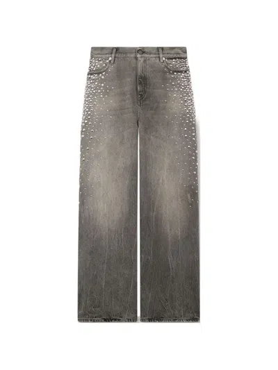 Golden Goose Vintage-inspired Wide Leg Pants In Multi