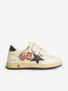 Golden Goose Ball Star Strap Sneakers In Blue