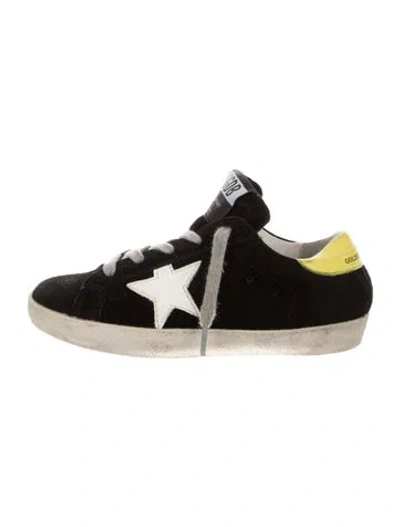 Pre-owned Golden Goose Babies' Boys' Suede Low Top Sneaker In Black
