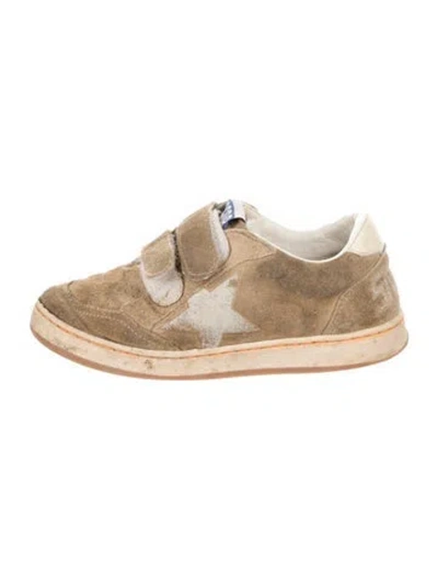 Pre-owned Golden Goose Babies' Boys' Suede Low Top Sneaker In Brown