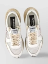 GOLDEN GOOSE BREATHABLE HOLES DISTRESSED LEATHER SNEAKERS