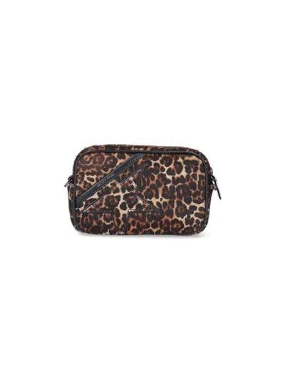 Golden Goose Brown 100% Cow Leather Mini Bag With Polyamide Lining