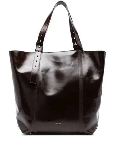 Golden Goose Brown 24.7 Leather Tote