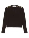 Golden Goose Brown Wool Blend Sweater