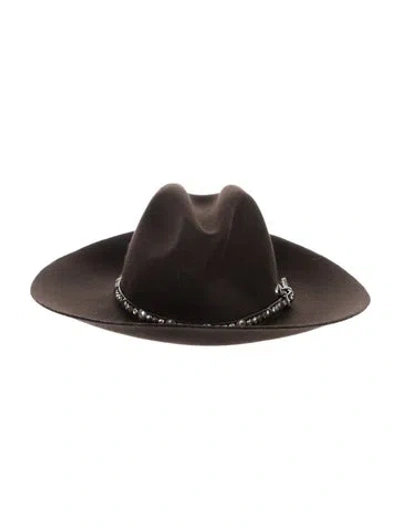 Pre-owned Golden Goose Brown Hat