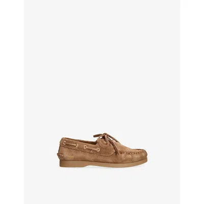 GOLDEN GOOSE KIDS' CRUISE SUEDE LOAFE