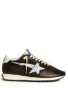 Golden Goose Contrast Stitching Marathon Running Sneakers In Multi