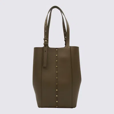 GOLDEN GOOSE GOLDEN GOOSE BROWN LEATHER TOTES