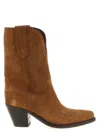 Golden Goose Wish Star Boots In Brown