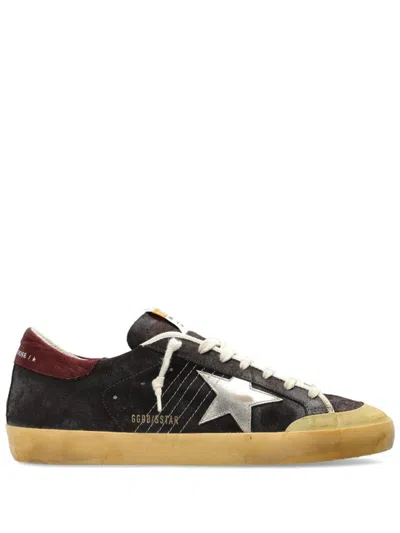 GOLDEN GOOSE BROWN SUPER STAR SNEAKERS