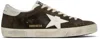 GOLDEN GOOSE BROWN SUPER-STAR SNEAKERS