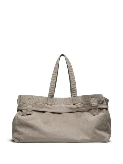 Golden Goose Buckle-detail Shoulder Bag In Gray