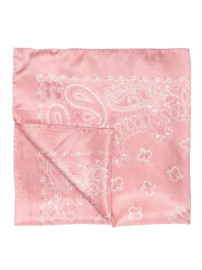 GOLDEN GOOSE SILK BANDANA SCARF