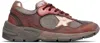 Golden Goose Low Top Sneakers Raised Sole In Brown