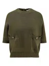 Golden Goose Deluxe Brand Button Detailed Knitted Top