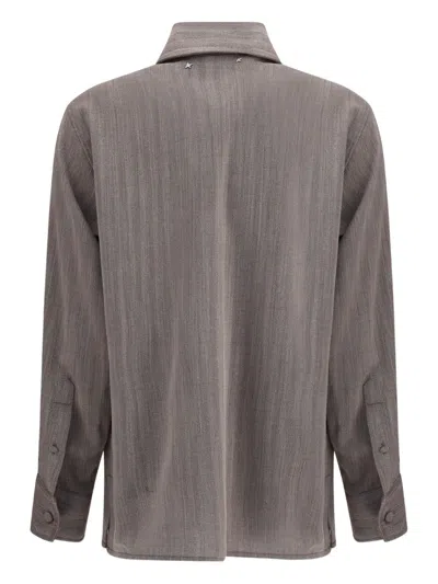 GOLDEN GOOSE BUTTON-FASTENING SHIRT