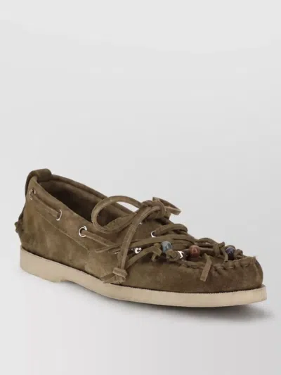 Golden Goose Calf Leather Tassel Loafers