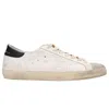 Golden Goose White Leather Lace-up Sneakers In White