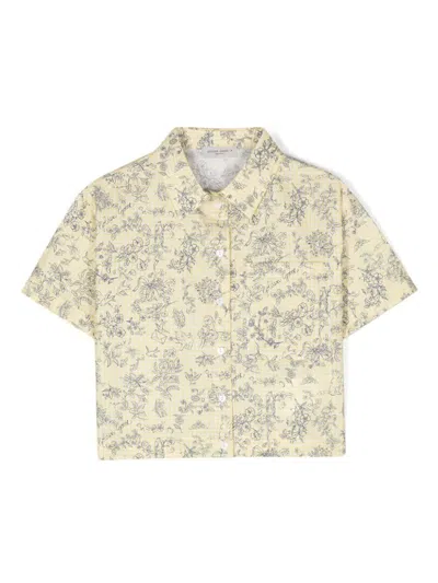 GOLDEN GOOSE CAMICIA A FIORI