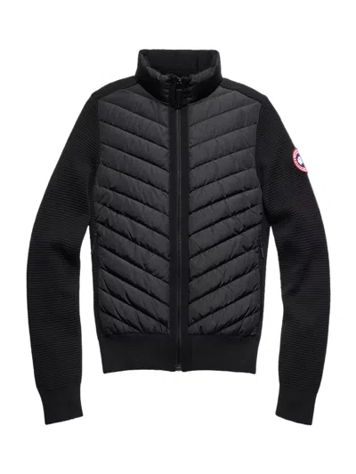Golden Goose Canada Goose Hybridge Knit Jacket Black
