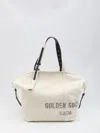 Golden Goose 24.7 Canvas Tote Bag With Tie Dye Print In White