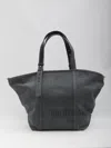 Golden Goose Canvas Shopping Bag In Gray
