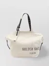 Golden Goose Canvas Tote Bag With Adjustable Handles