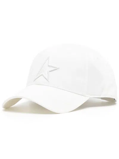 Golden Goose Embroidered Star Baseball Cap In Papyrus