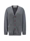Golden Goose Darnelle Basic Cardigan In Gray